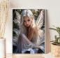 Preview: Diamond Painting Elfenfrau mit Silberflügeln